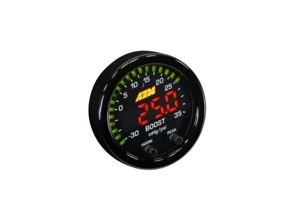 AEM X-Series Boost (0-35 PSI) Gauge Kit - 30-0306