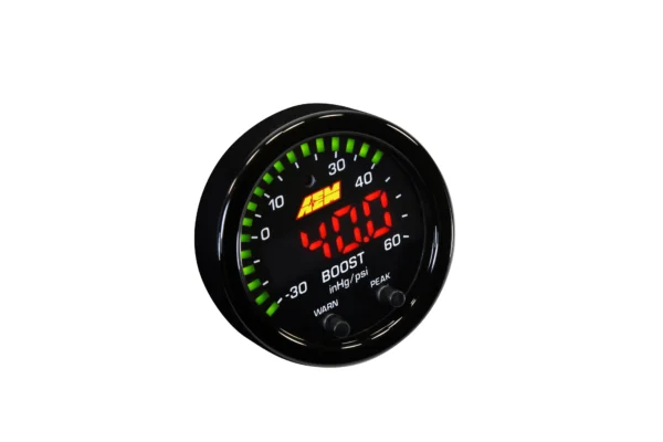 AEM X-Series Boost (0-60 PSI) Gauge Kit - 30-0308